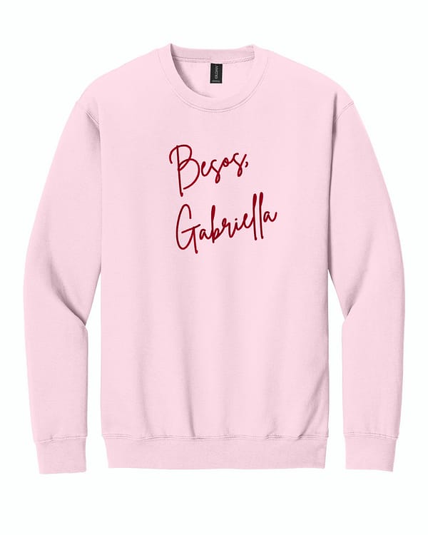 Besos- Example Besos, Custom Embroidered Sweatshirt