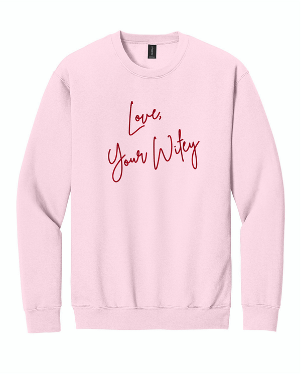 Love- Example Love, Custom Embroidered Sweatshirt