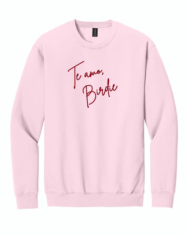 Te amo- Example Te Amo, Custom Embroidered Sweatshirt